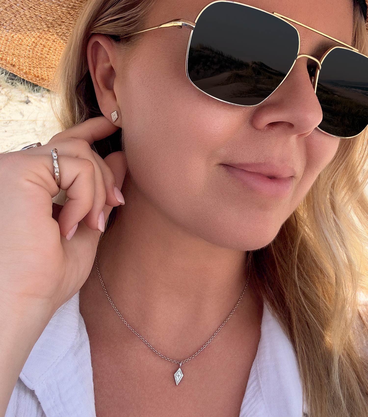 MALI STERLING SILVER NECKLACE