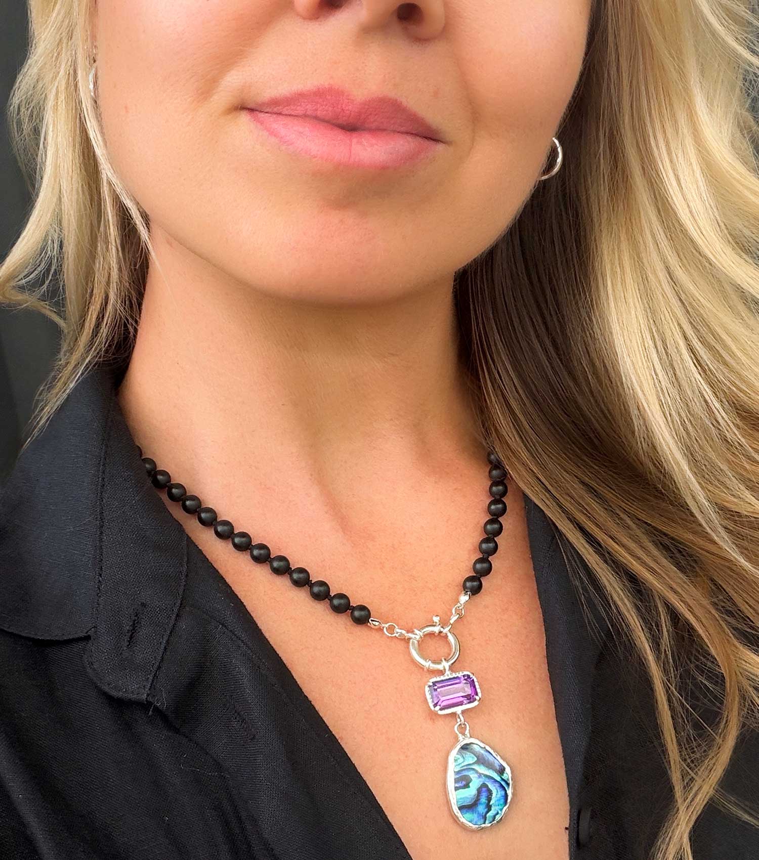 DRIFT NECKLACE - ONYX