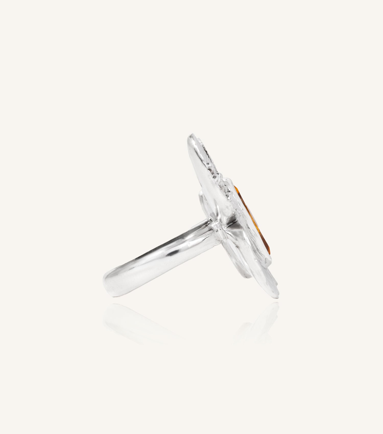 KIPEPEO CITRINE SUNRISE BUTTERFLY RING