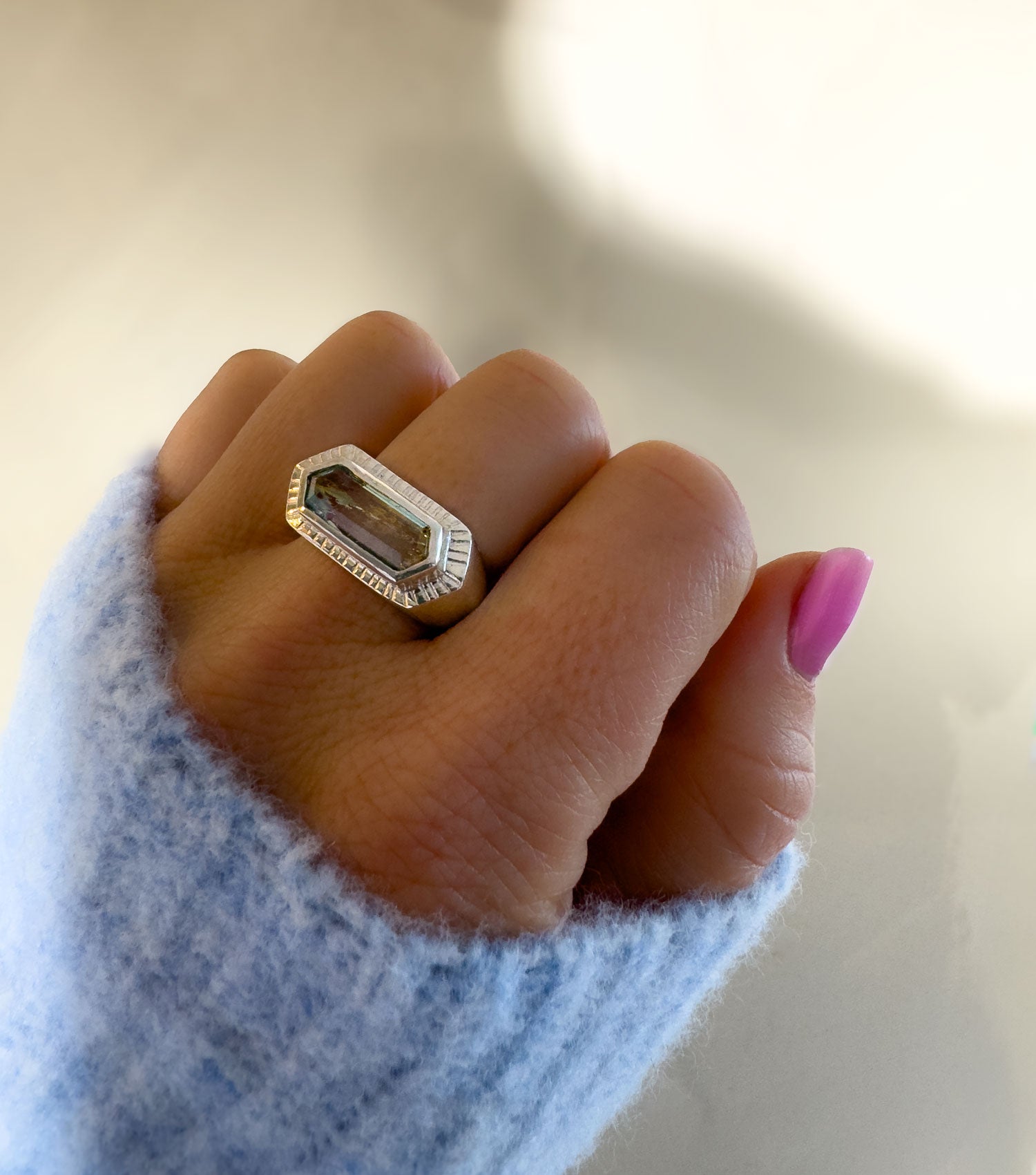 MOMBASA AQUAMARINE RING