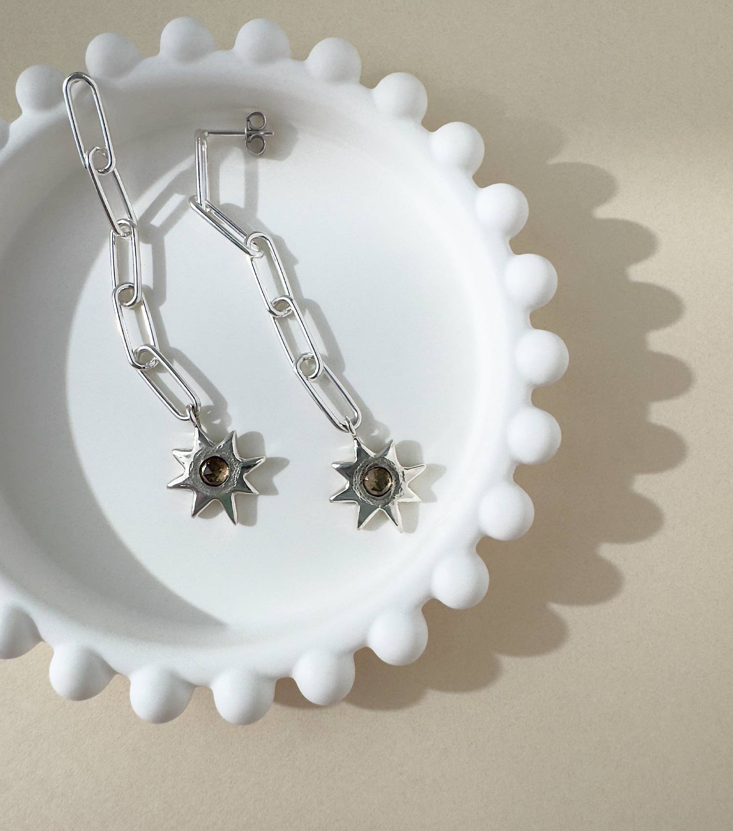 NSOROMMA CHAIN EARRINGS