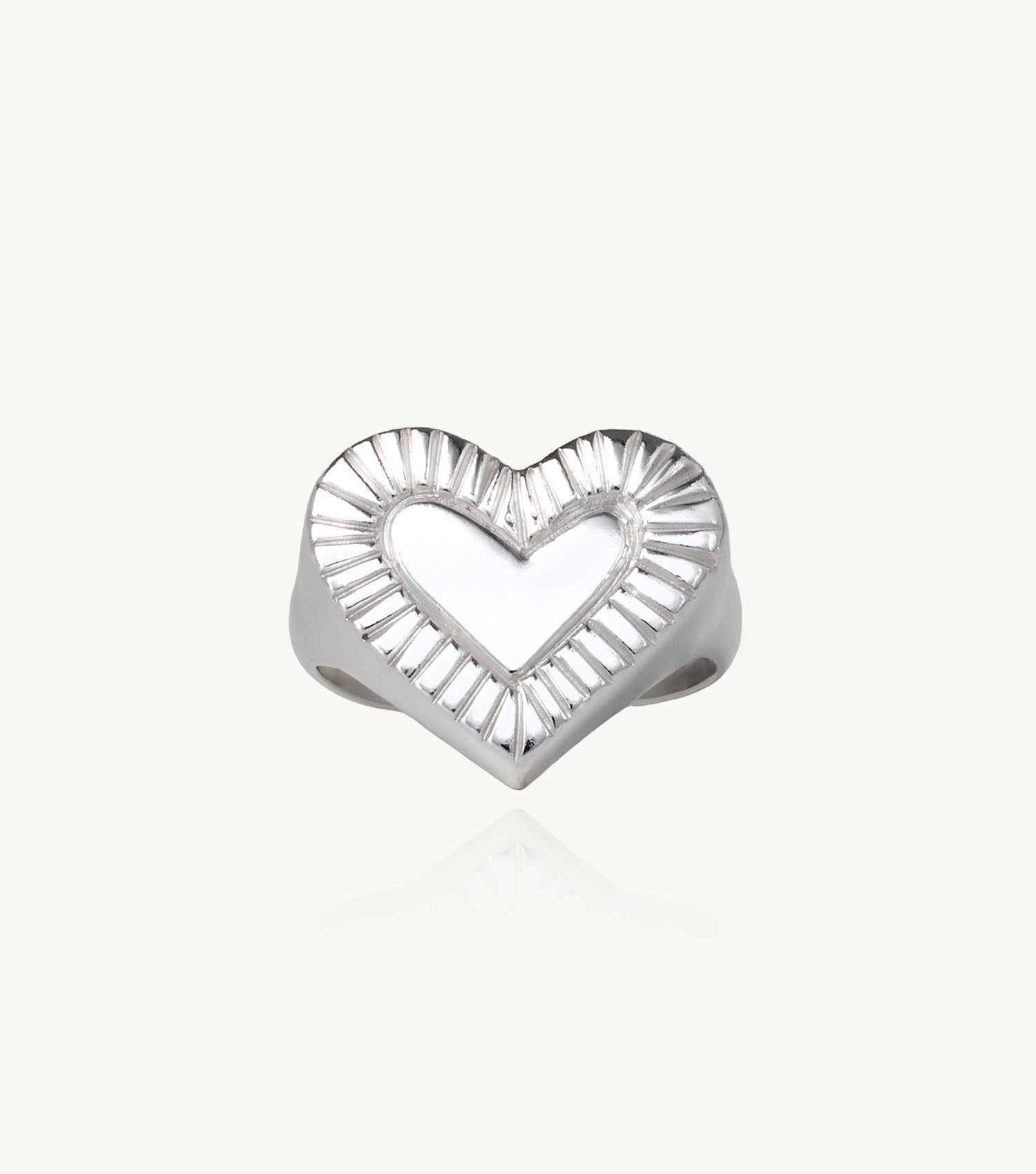 SAHARA HEART SIGNET RING (Pre-Order)