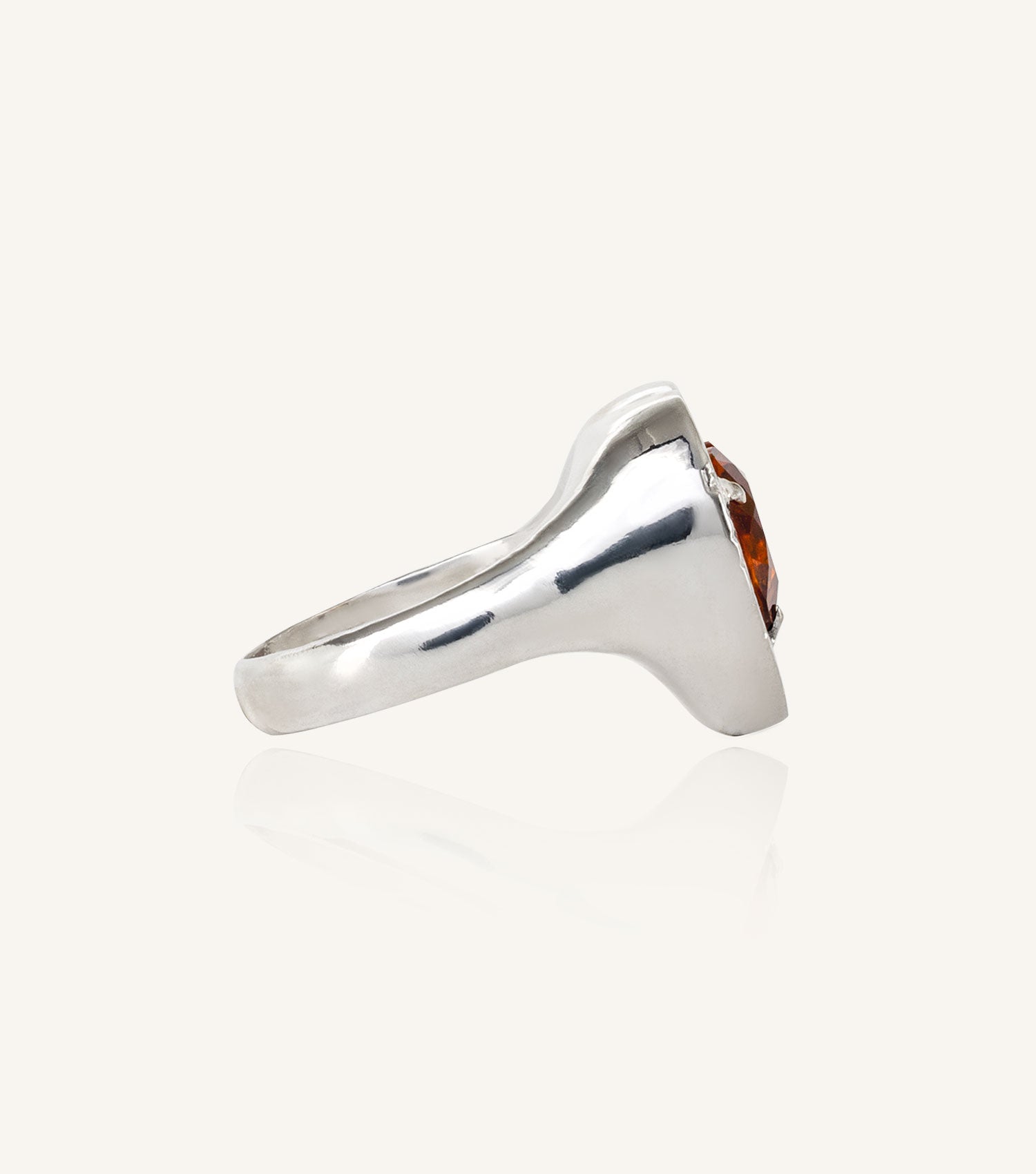SUNBURST HEART RING