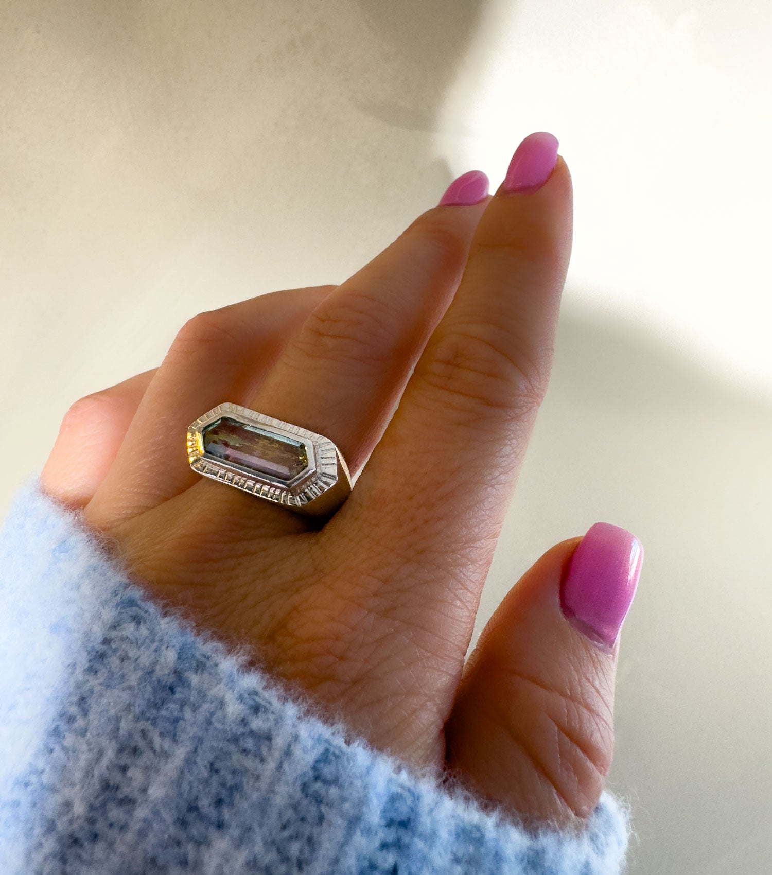 MOMBASA AQUAMARINE RING