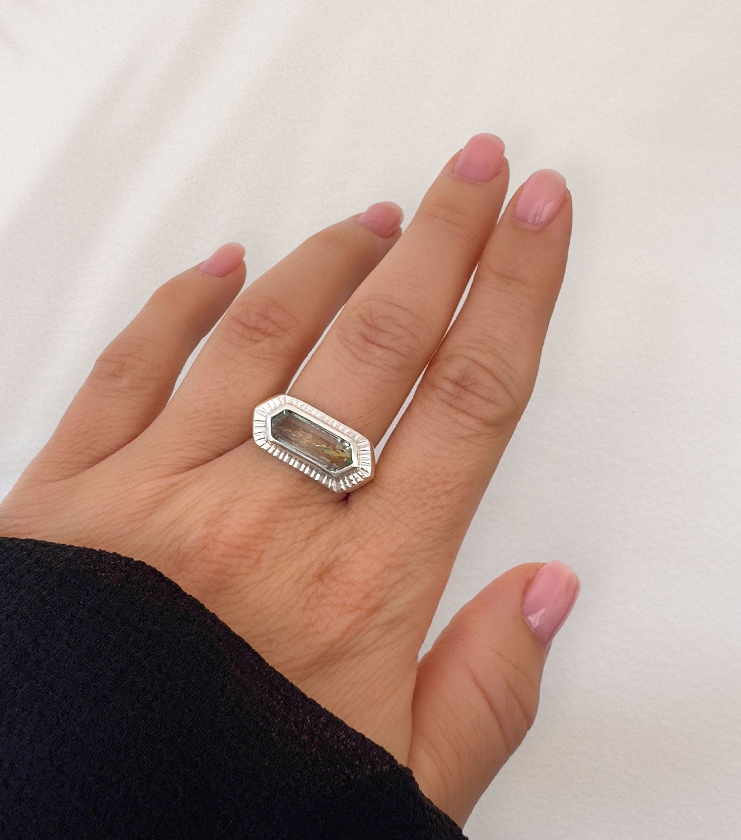MOMBASA AQUAMARINE RING