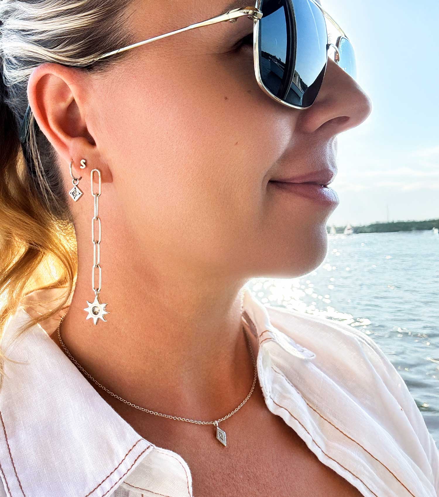 NSOROMMA CHAIN EARRINGS