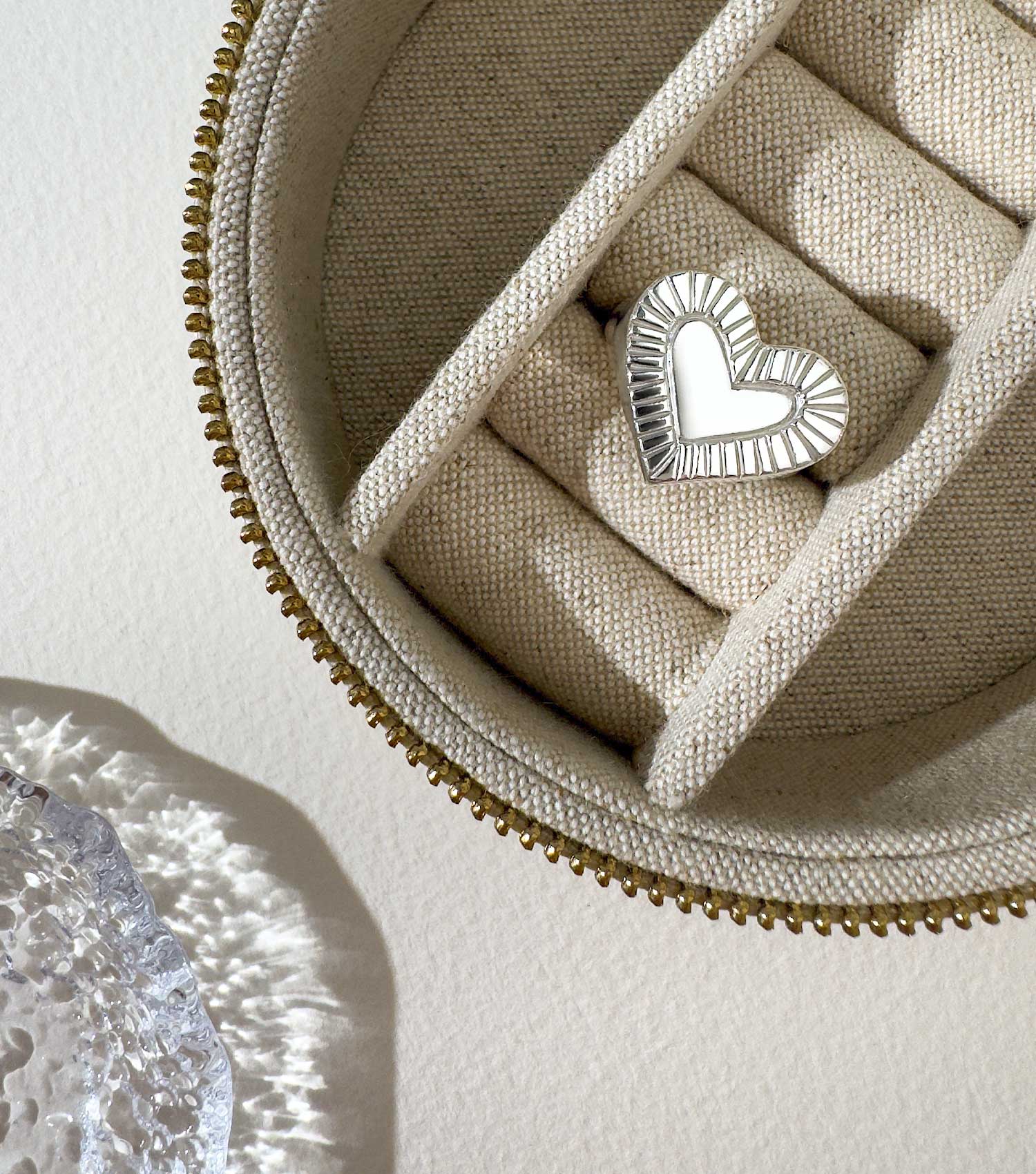 SAHARA HEART SIGNET RING (Pre-Order)